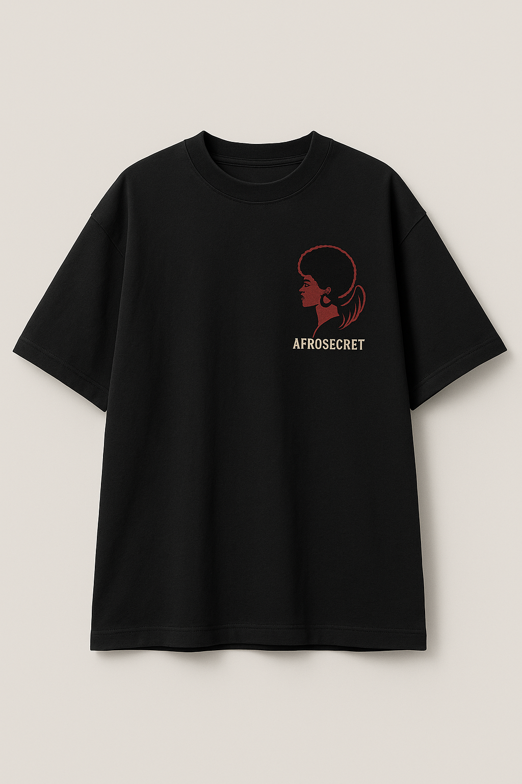 Afrosecret Sentinel Tee — "Rise. Represent. Rule.